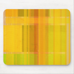 Modern Abstract   Colourful Citrus Colours Mouse Mat