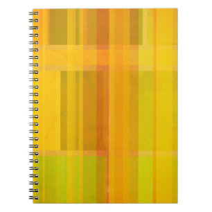 Modern Abstract Colourful Citrus Colours Notebook