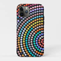 Modern Abstract Colourful Dot Art