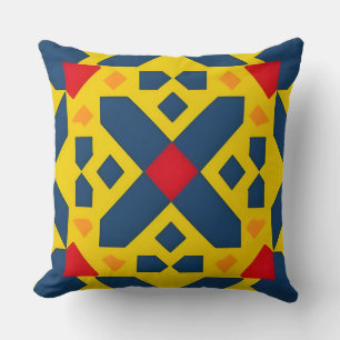 Modern Abstract Colourful Living Room Decor Cushion