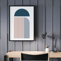 Modern Abstract Contemporary Geometric Art