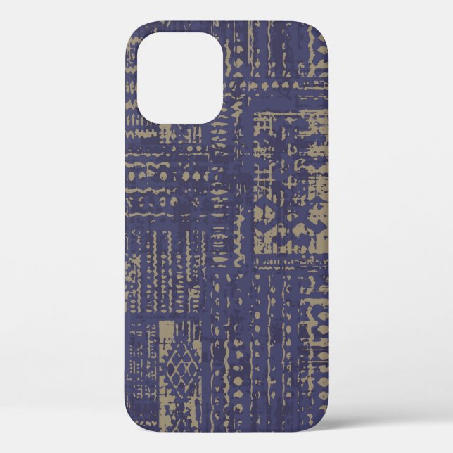 Modern abstract, contemporary surface pattern desi Case-Mate iPhone case (Back)