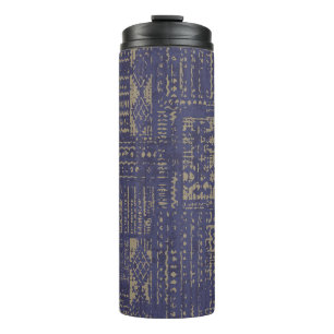 Modern abstract, contemporary surface pattern desi thermal tumbler