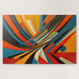 Modern abstract design Futurism Jigsaw Puzzle