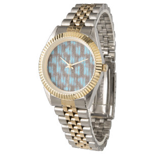 Modern abstract digital pattern design 1229 watch