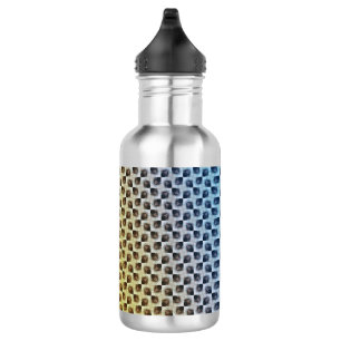 Modern abstract digital pattern design 1243 532 ml water bottle