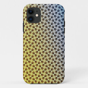 Modern abstract digital pattern design 1243 iPhone 11 case