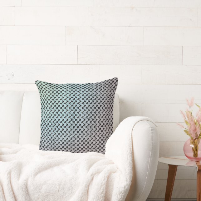 Modern abstract digital pattern design 1246 cushion (Couch)