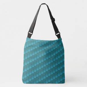 MODERN abstract draw in-light-green Crossbody Bag