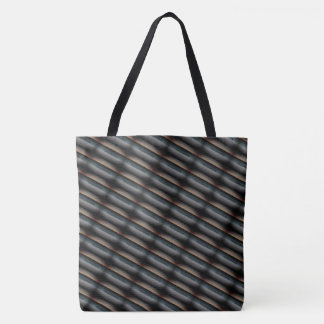 MODERN abstract draw in-light- grey black brown Tote Bag
