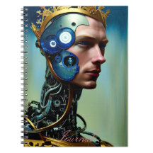 Modern Abstract Fantasy Male Journal