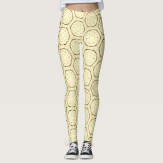 Modern Abstract Fruit  Leggings