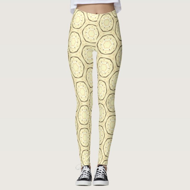 Modern Abstract Fruit  Leggings (Front)