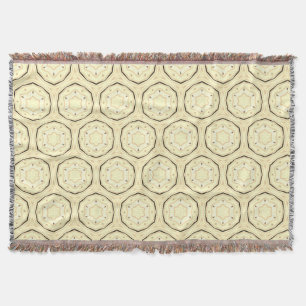 Modern Abstract Fruit Throw Blanket