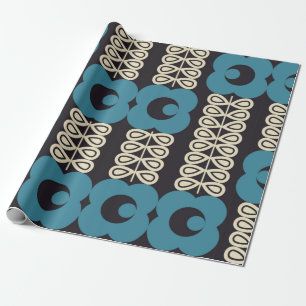 Modern abstract geometric background with stylised wrapping paper