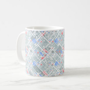 Modern abstract geometric. coffee mug