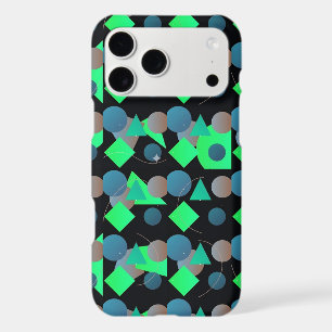 Modern abstract geometric digital pattern 61