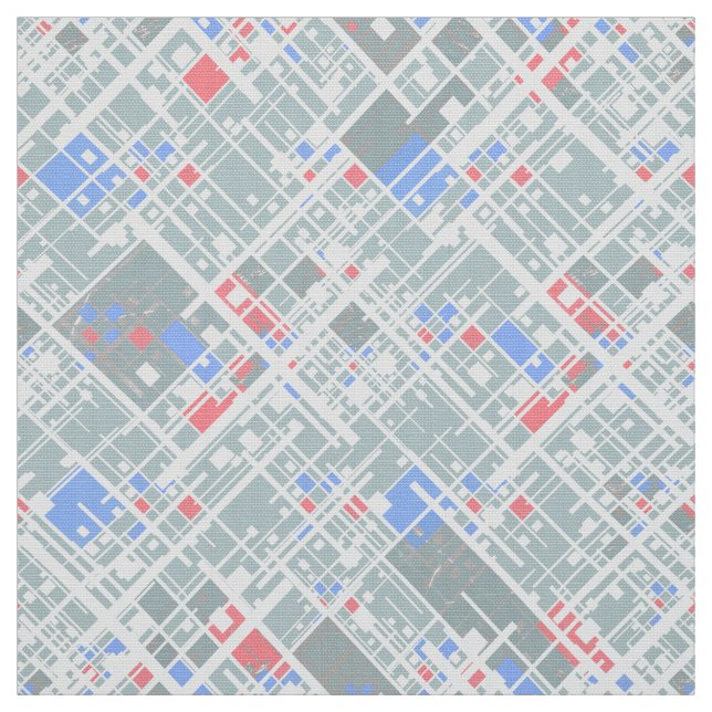 Modern abstract geometric. fabric (Swatch)