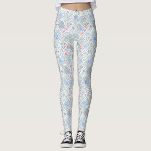 Modern abstract geometric. leggings