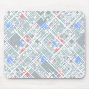 Modern abstract geometric. mouse mat