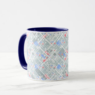 Modern abstract geometric. mug