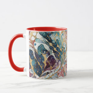 Modern abstract geometric pattern 51 mug