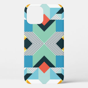 Modern Abstract Geometric Pattern. iPhone 12 Case