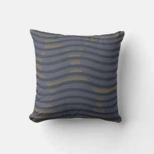 Modern abstract geometric pattern cushion