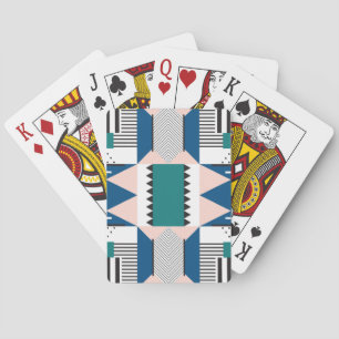 Modern Abstract: Geometric Seamless Style Playing Cards