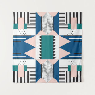 Modern Abstract: Geometric Seamless Style Tapestry