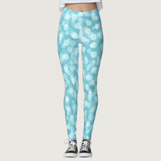 modern abstract girly bubbles leggings