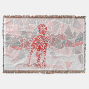 Modern Abstract Great Dane Blanket