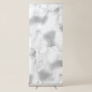 Modern Abstract Grey Banner   Luxe Minimal Display