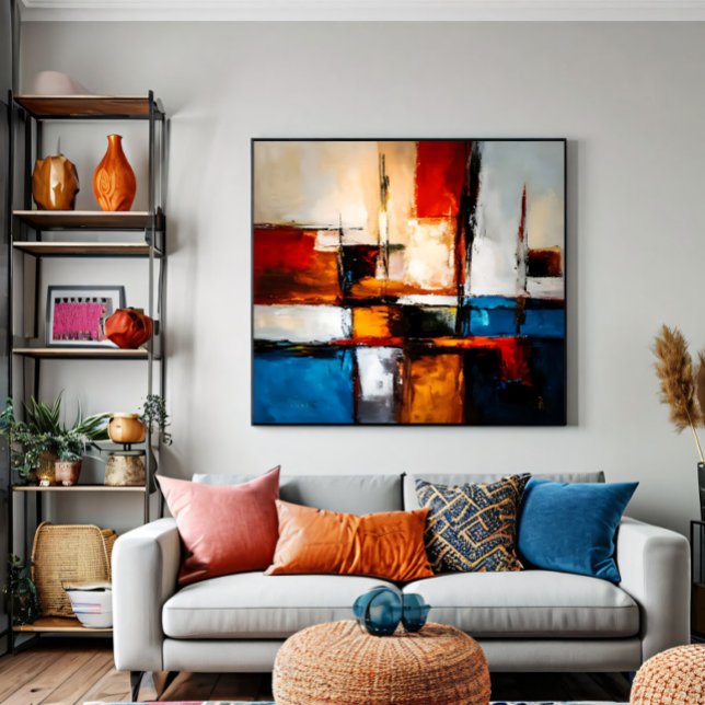 Modern Abstract: Handmade Artistry Poster (Creator Uploaded)