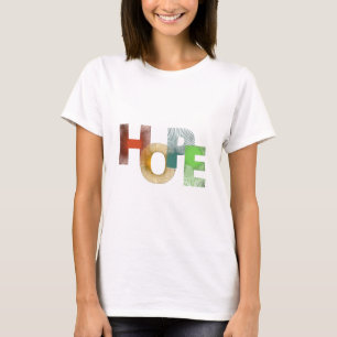 Modern Abstract HOPE Design Women’s T-Shirt