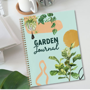 Modern Abstract Houseplant Garden Journal