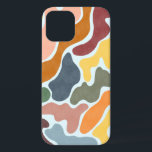 Modern abstract illustration in earthy tones.  iPhone 12 case<br><div class="desc">Modern abstract illustration in earthy tones.</div>