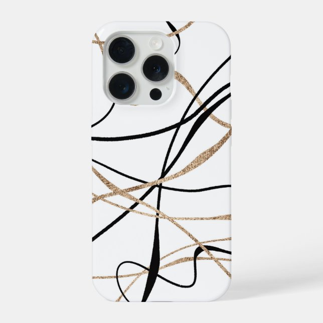 Modern Abstract  iPhone Case (Back)
