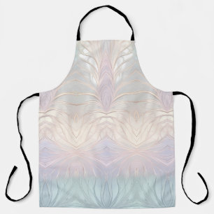 Modern Abstract Iridescent Apron