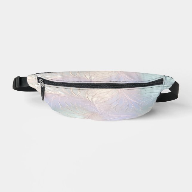 Modern Abstract Iridescent Bum Bags (Front)