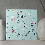 Modern Abstract Italian Terrazzo Seamless Pattern Tile<br><div class="desc">Elevate your home decor with our Modern Abstract Italian Terrazzo Seamless Pattern ceramic tile. A abstract texture of nature for your space!</div>
