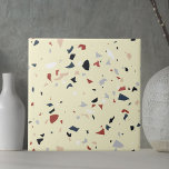 Modern Abstract Italian Terrazzo Seamless Pattern Tile<br><div class="desc">Elevate your home decor with our Modern Abstract Italian Terrazzo Seamless Pattern ceramic tile. A abstract texture of nature for your space!</div>