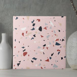 Modern Abstract Italian Terrazzo Seamless Pattern Tile<br><div class="desc">Elevate your home decor with our Modern Abstract Italian Terrazzo Seamless Pattern ceramic tile. A abstract texture of nature for your space!</div>
