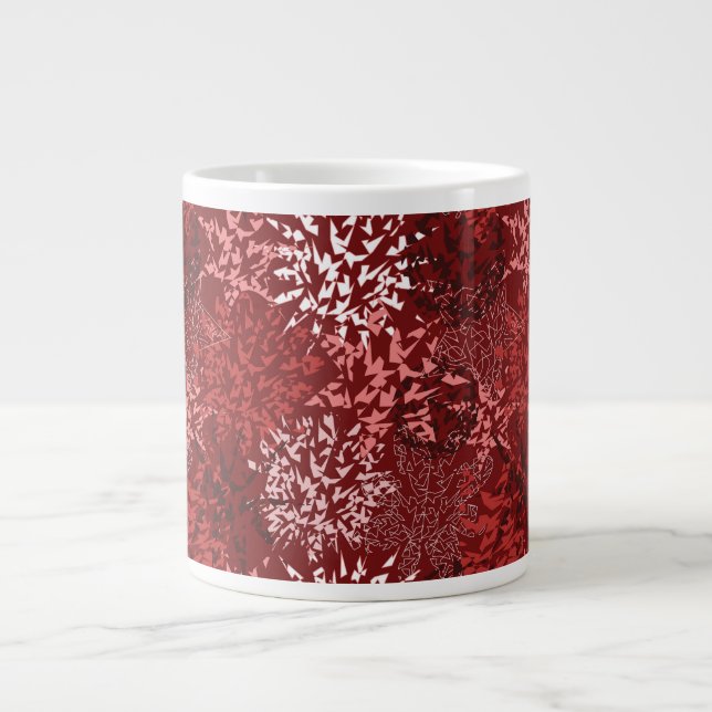 Modern Abstract  Large Coffee Mug (Front)