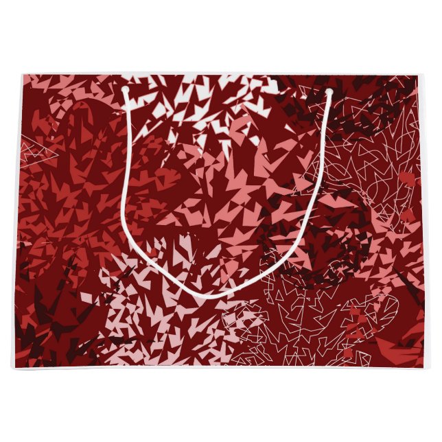 Modern Abstract Large Gift Bag (Front)