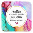 Modern Abstract Marble Watercolor Business