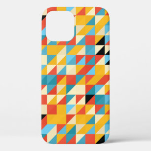 Modern Abstract Minimalist Circles Orange Yellow  iPhone 12 Pro Case