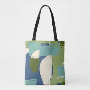 Modern Abstract Multicolor Tote Bag