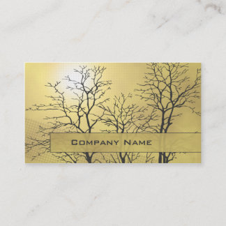Modern Abstract Nature Business Card