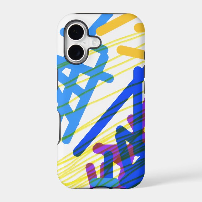 Modern Abstract Paint Splash  (Back)